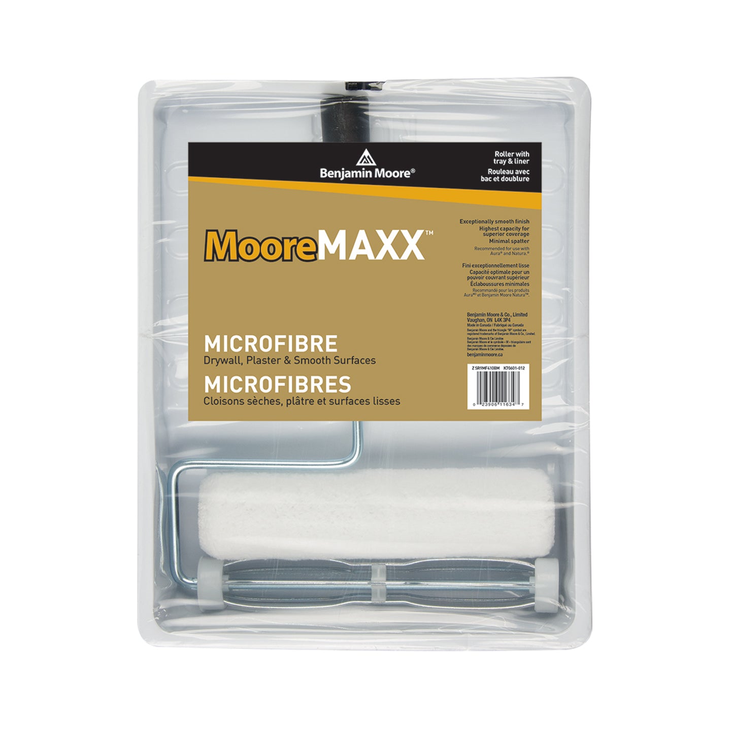 MooreMAXX Microfibre 9" Came Farme w/ Large Tray & Liner